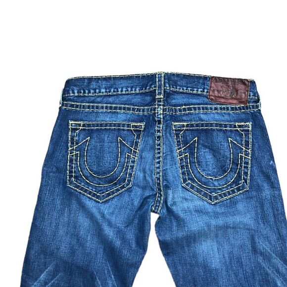 Vintage True Religion Jeans Size 36 Bobby Super T Blue - Picture 2 of 10